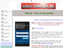 Tablet Screenshot of bitqwik.com